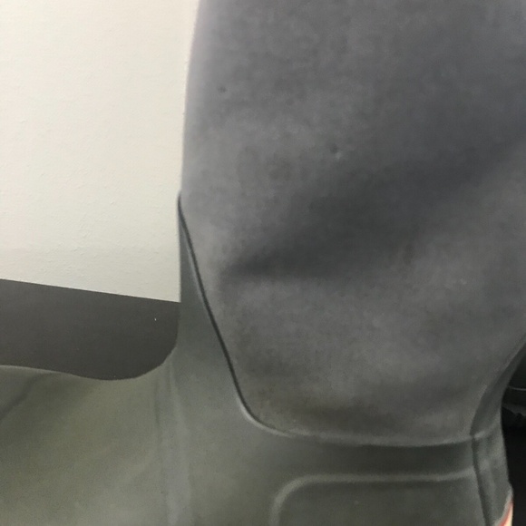 Hunter Original Women's Insulated Slipper Boot Dark Olive Green Size 5 $145 - Picture 10 of 12